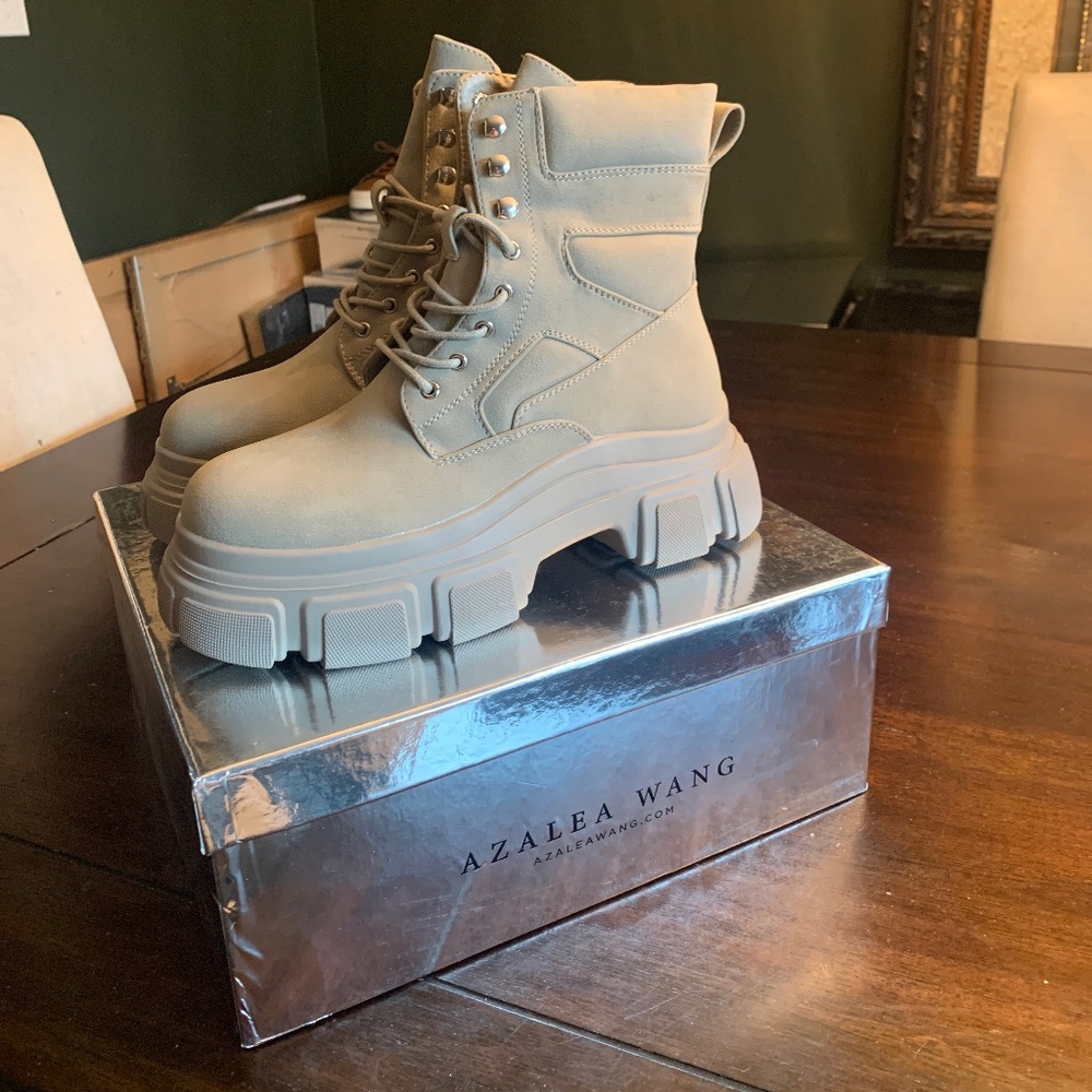Azalea Wang Tan 7.5 Boots